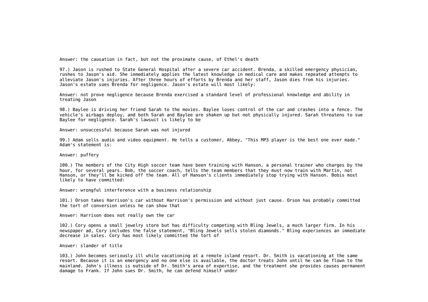 Legal Environment of Business 57-105 Answers - Page 12