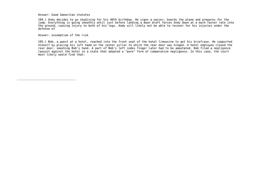 Legal Environment of Business 57-105 Answers - Page 3