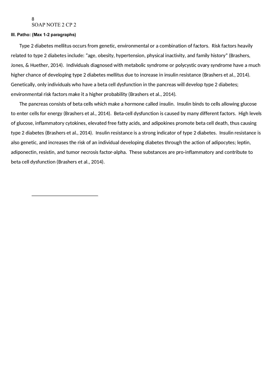 SOAP Note Requirement for Class - Page 7