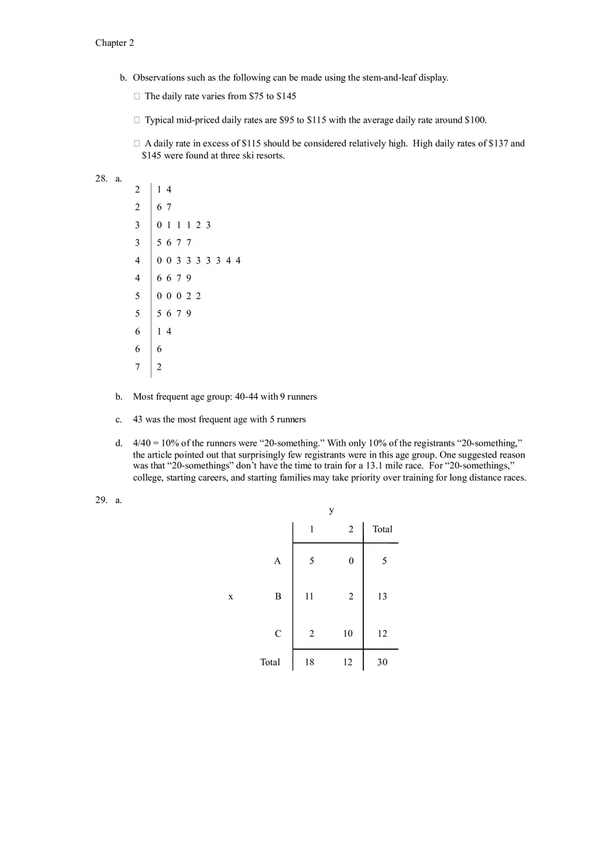 Descriptive Statistics - Tabular and Graphical Presentations Part 2 - Page 5