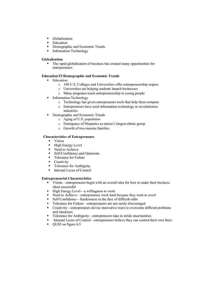 Starting Your Own Business - Page 2