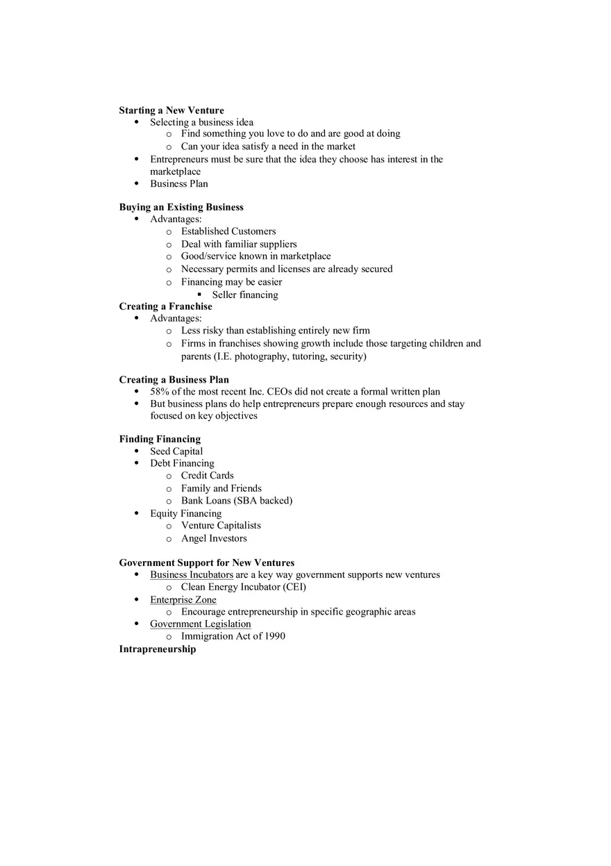 Starting Your Own Business - Page 3