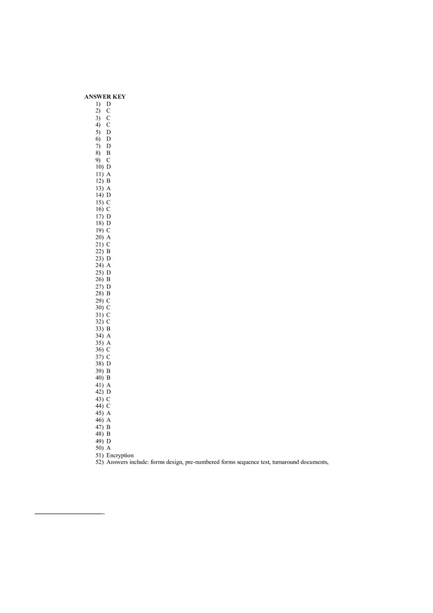 Accounting Information System Answer Key Chapter 8 - Page 1