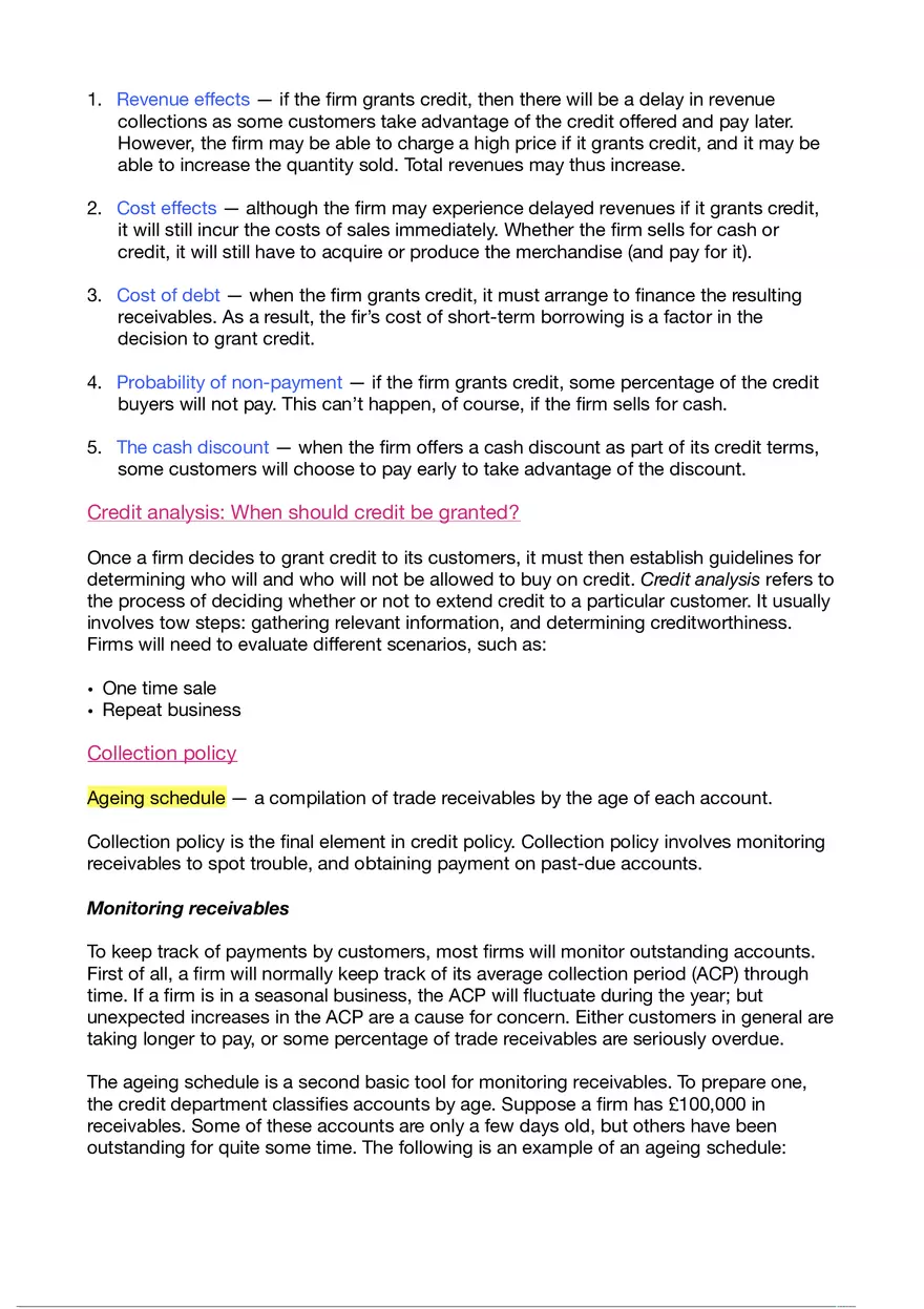 Business Finance Lecture 10 - Page 3