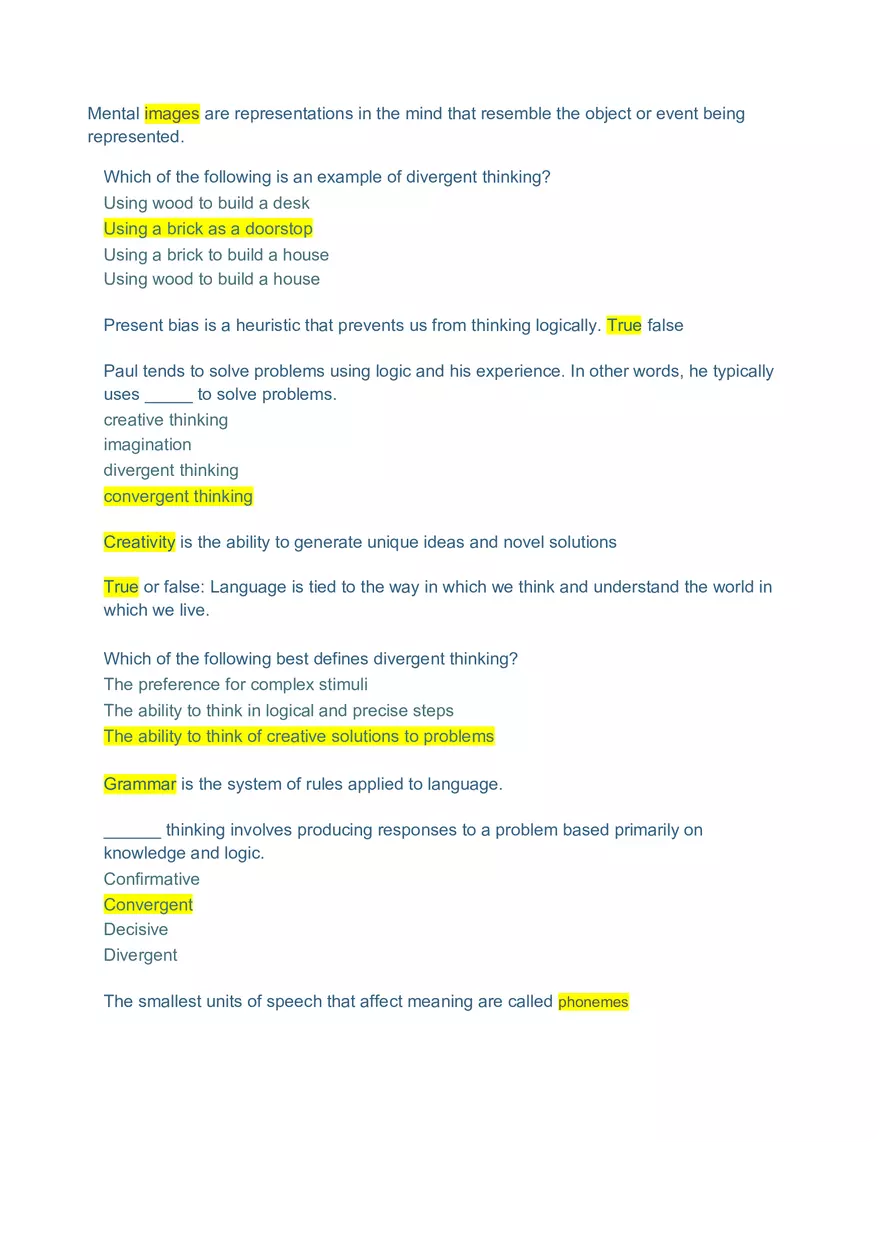 Thought, Language, Memory and Reasoning - Page 6