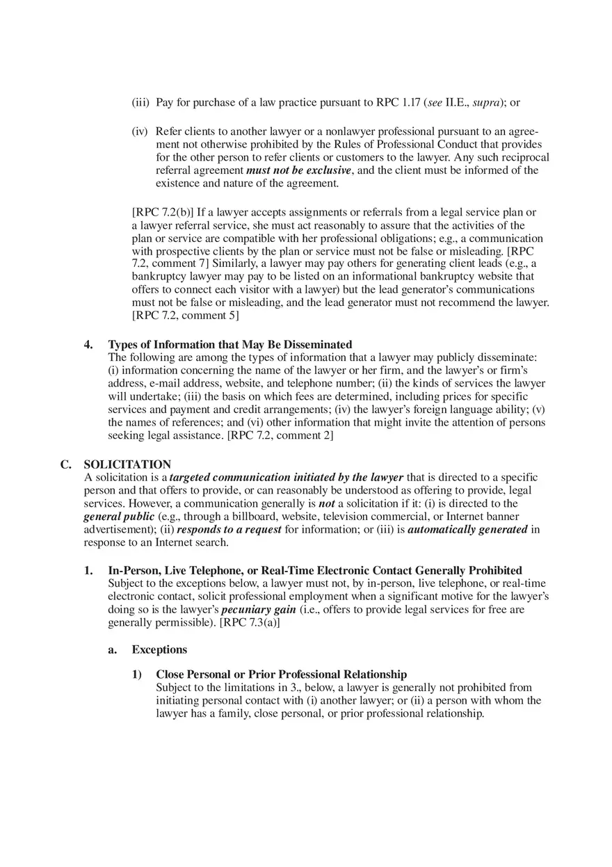 Professional Responsibility Guide Part 2 - Page 7