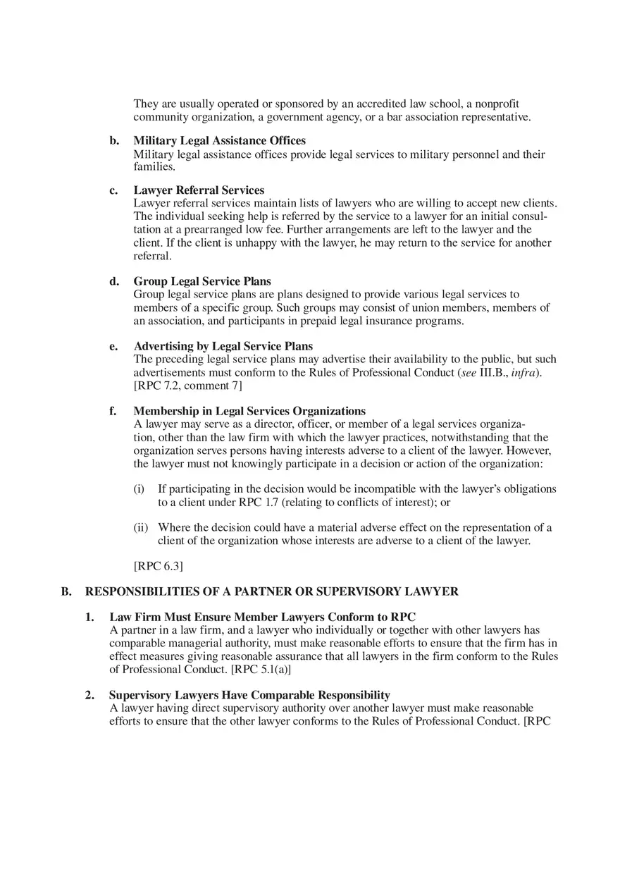 Professional Responsibility Guide Part 2 - Page 3