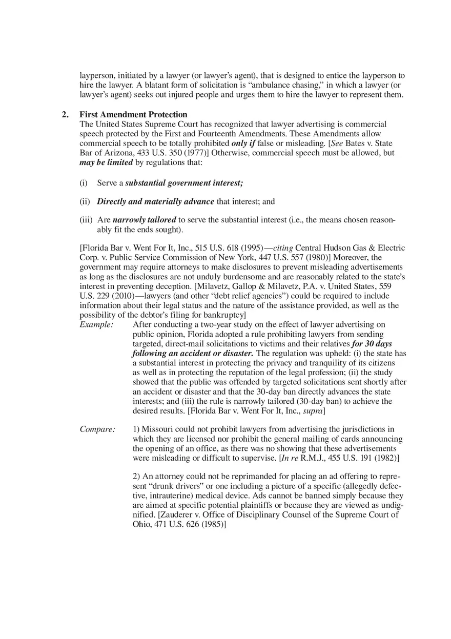 Professional Responsibility Guide Part 2 - Page 5