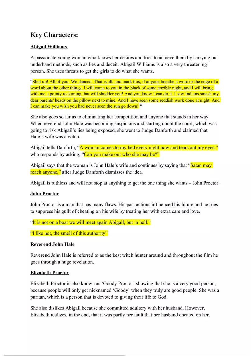 Causes of Conflict - The Crucible - Page 3