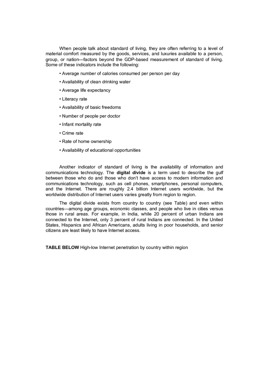The Impact of IT on the Standard of Living and Worker Productivity - Page 9