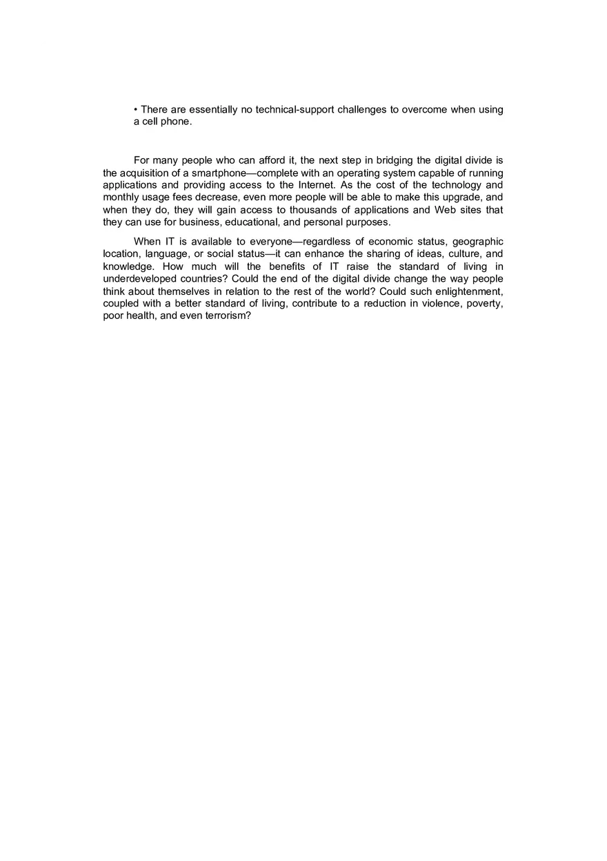 The Impact of IT on the Standard of Living and Worker Productivity - Page 4