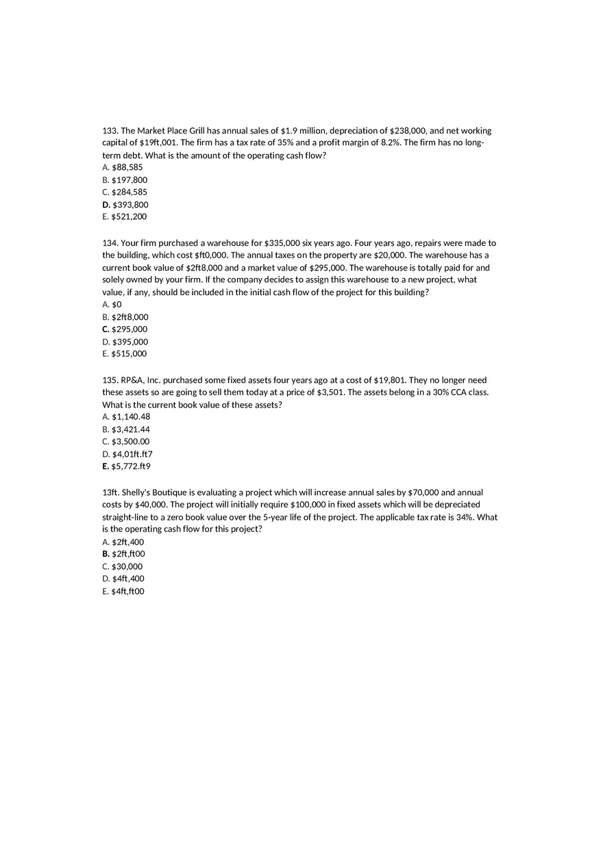 Financial Management Chapter 10 Answer Key - Page 3