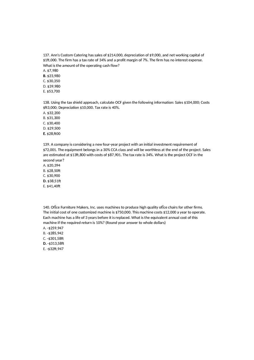Financial Management Chapter 10 Answer Key - Page 4
