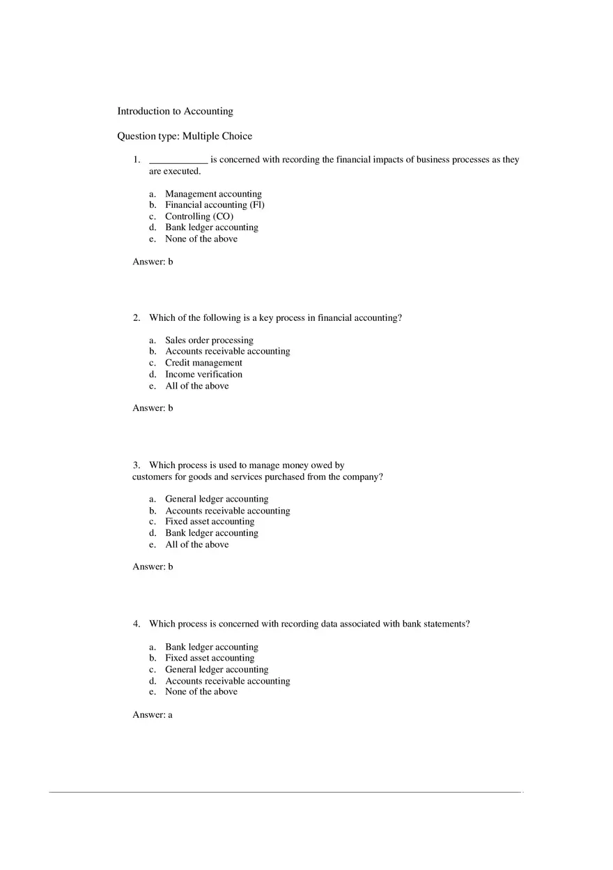 Introduction to Accounting Ch 03 Answer Key - Page 1