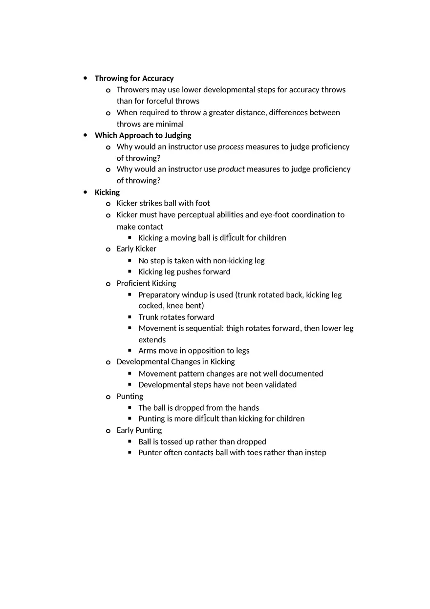 Development of Ballistic Skills - Page 3