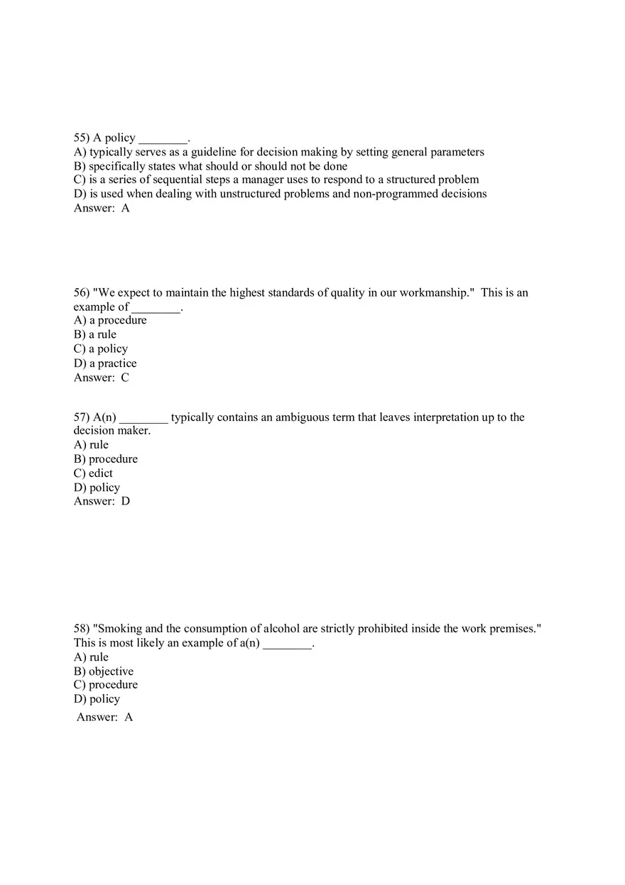 Managers as Decision Makers Part 2 - Page 7
