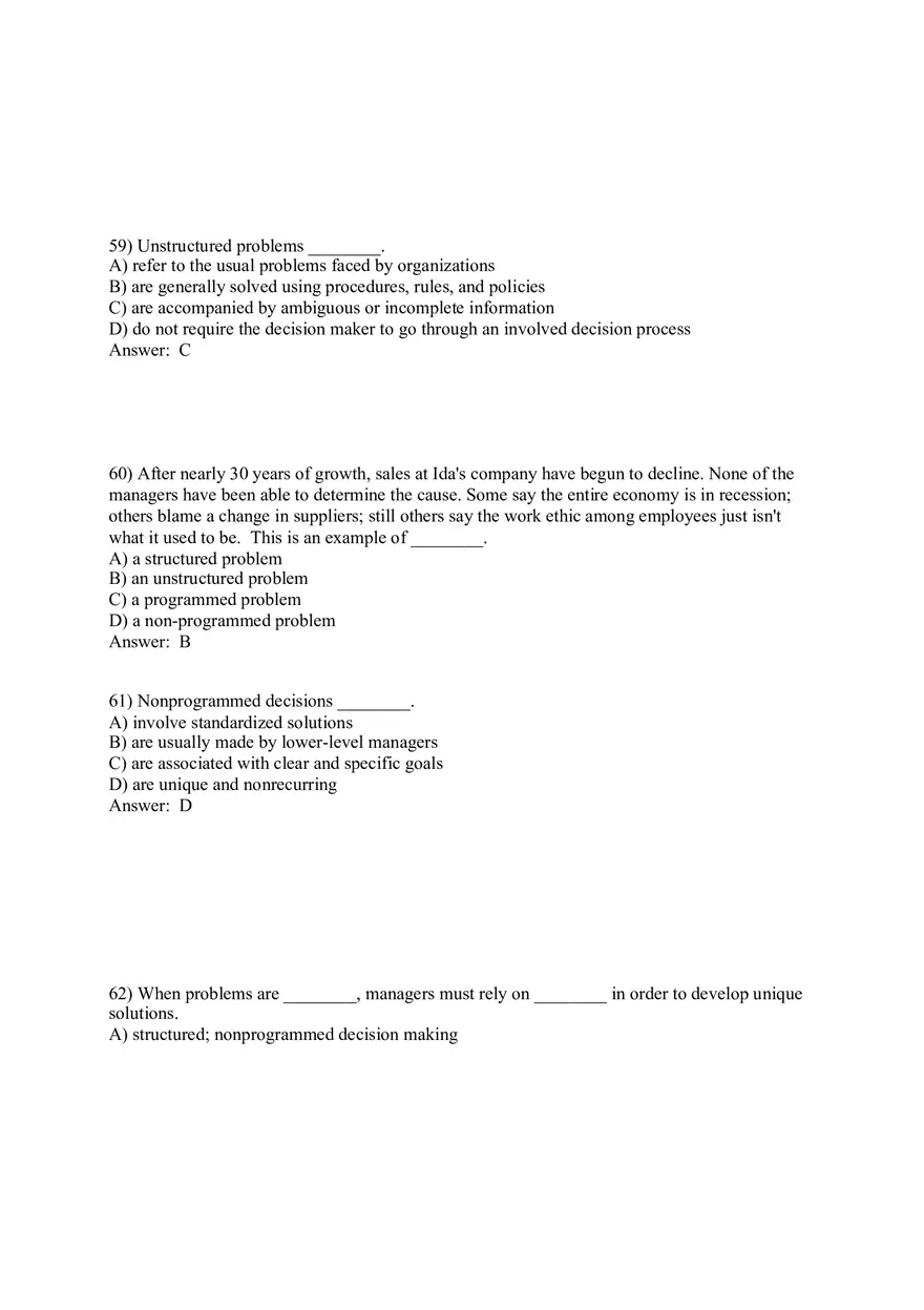 Managers as Decision Makers Part 2 - Page 8