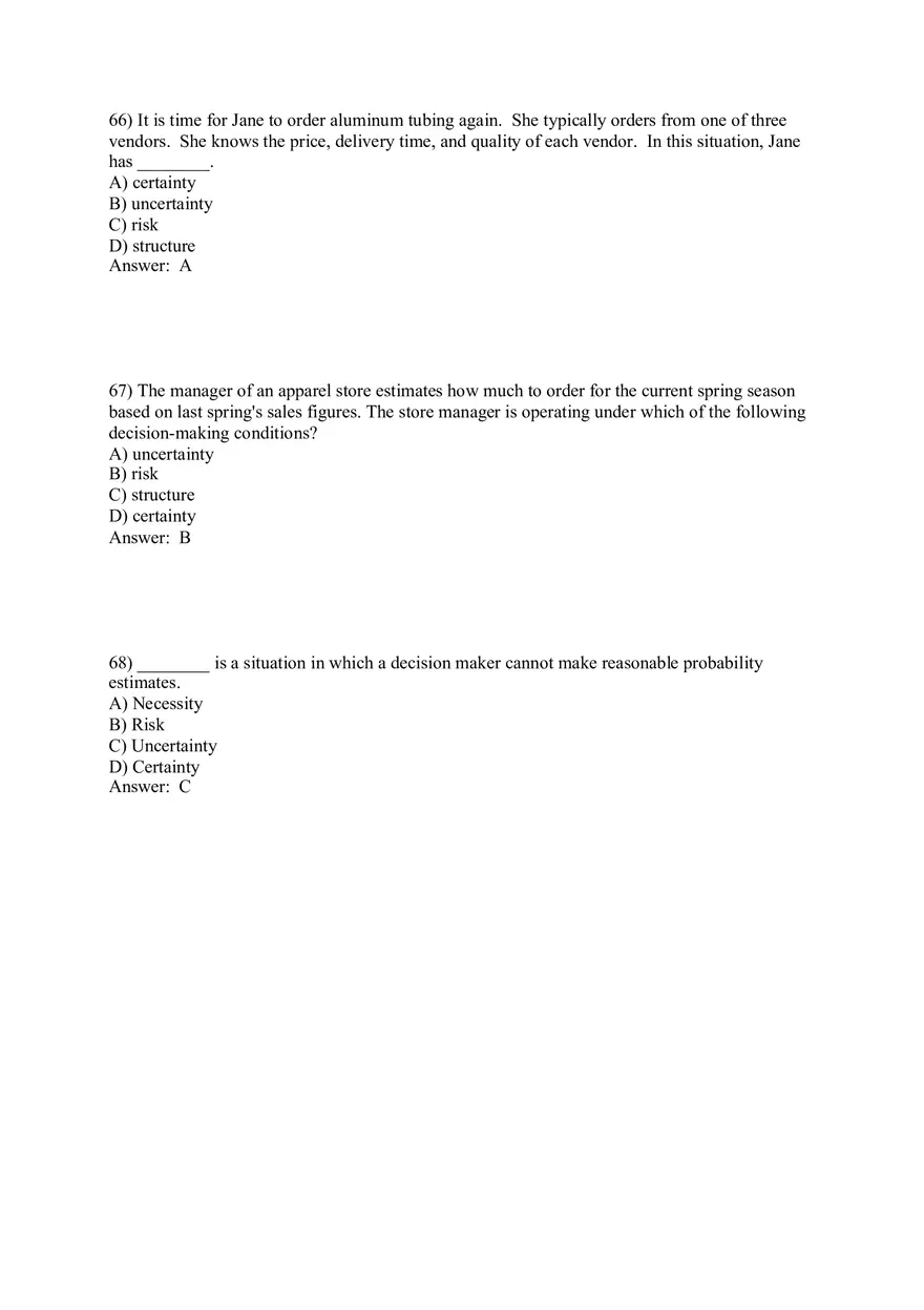 Managers as Decision Makers Part 2 - Page 10