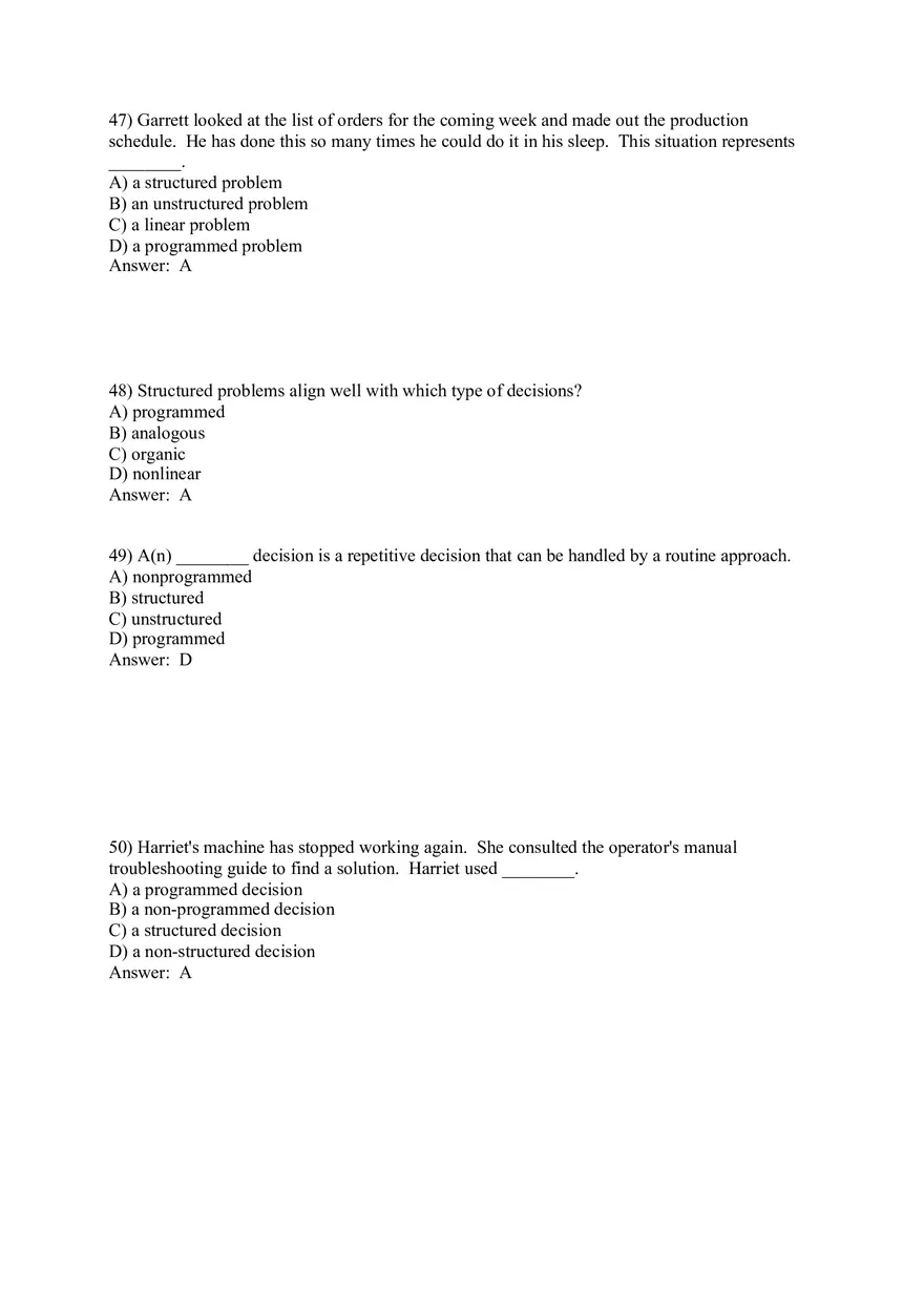 Managers as Decision Makers Part 2 - Page 5