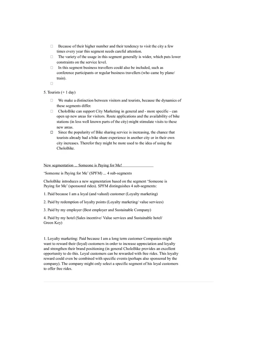 Cholo Bike - Marketing Plan - Page 8