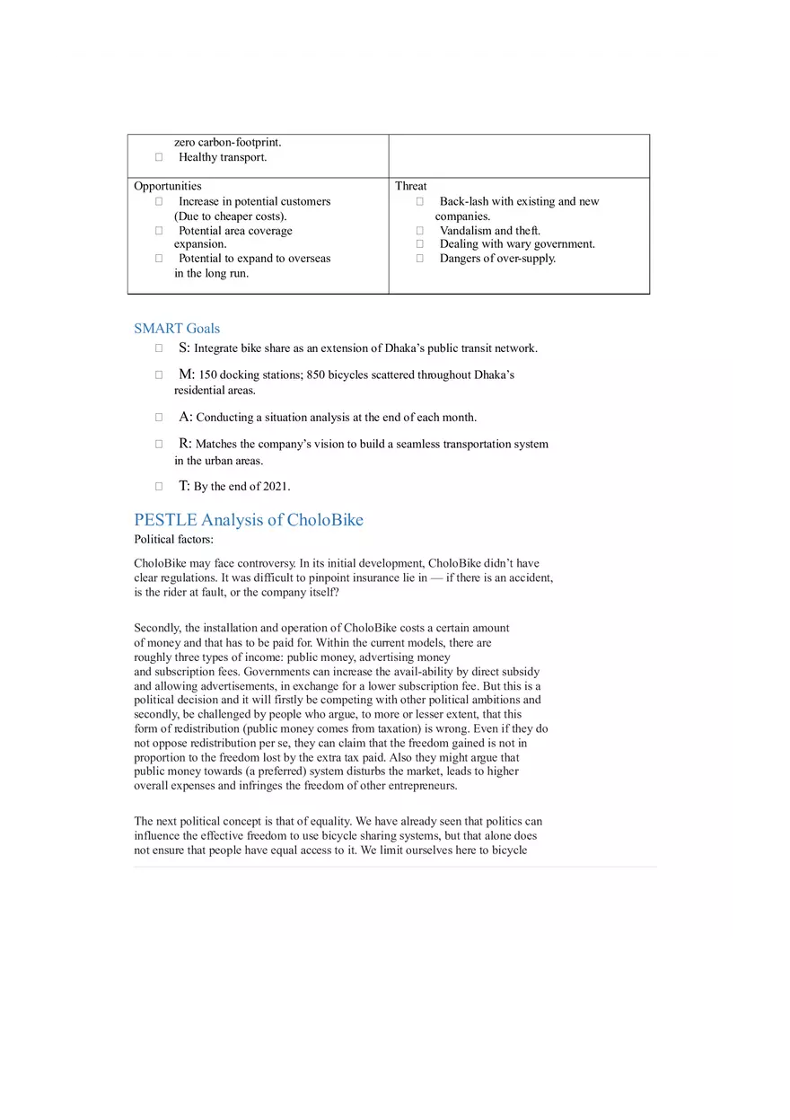 Cholo Bike - Marketing Plan - Page 3