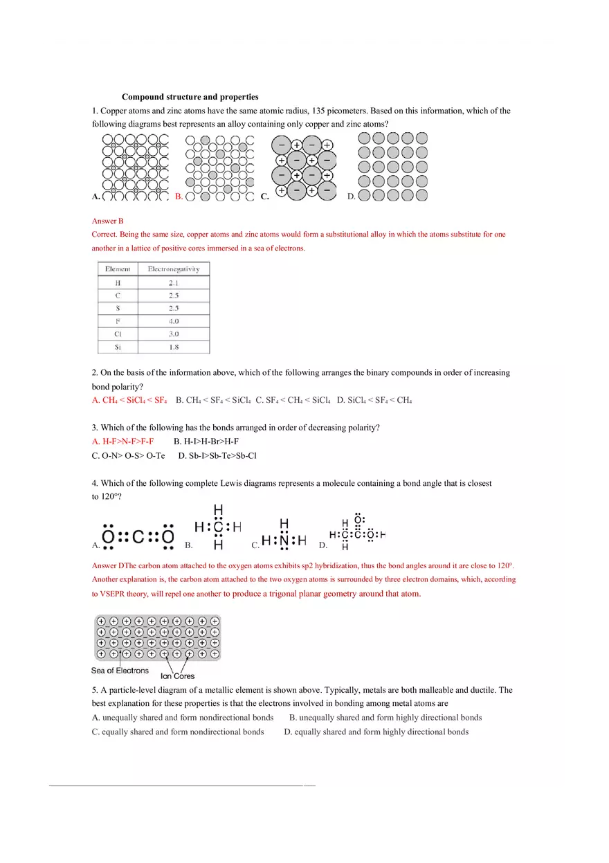 Compound Structure and Properties - Page 1