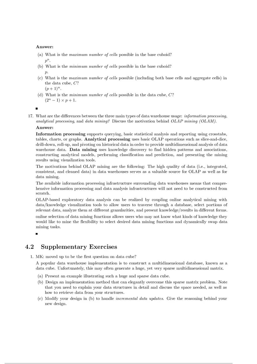 Solution Manual for Data Mining Chapter 4 - Page 7