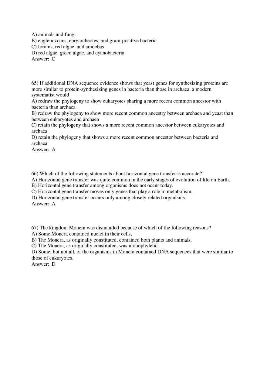 Phylogeny and the Tree of Life Part 2 - Page 8