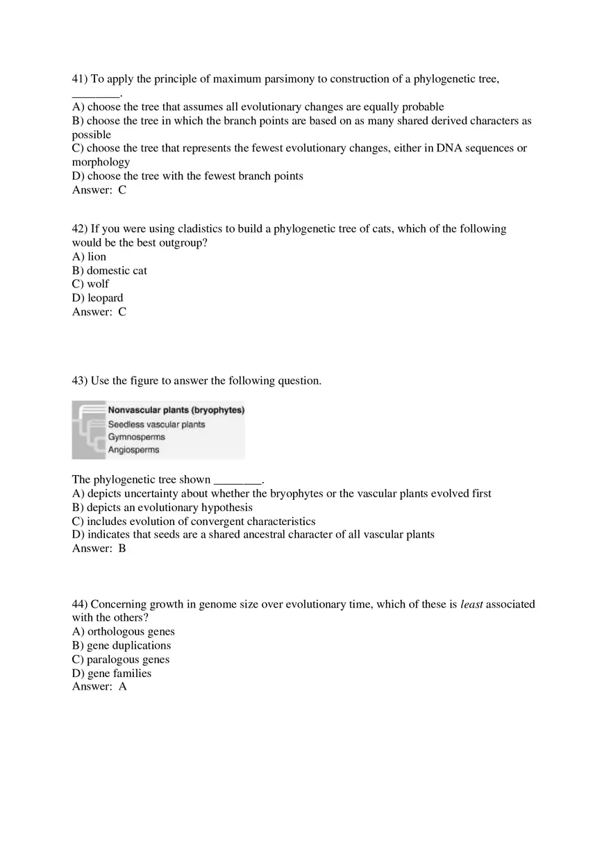 Phylogeny and the Tree of Life Part 2 - Page 15