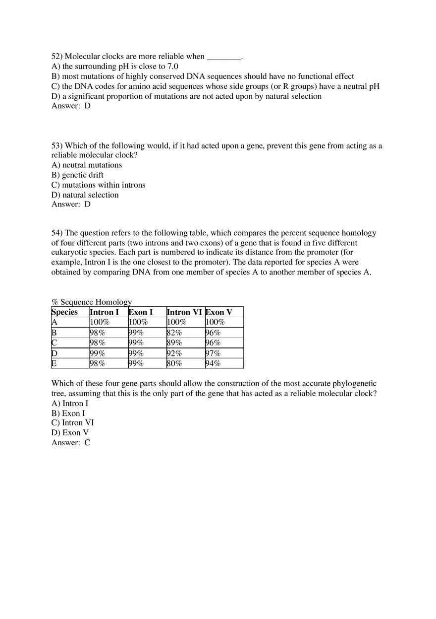 Phylogeny and the Tree of Life Part 2 - Page 18