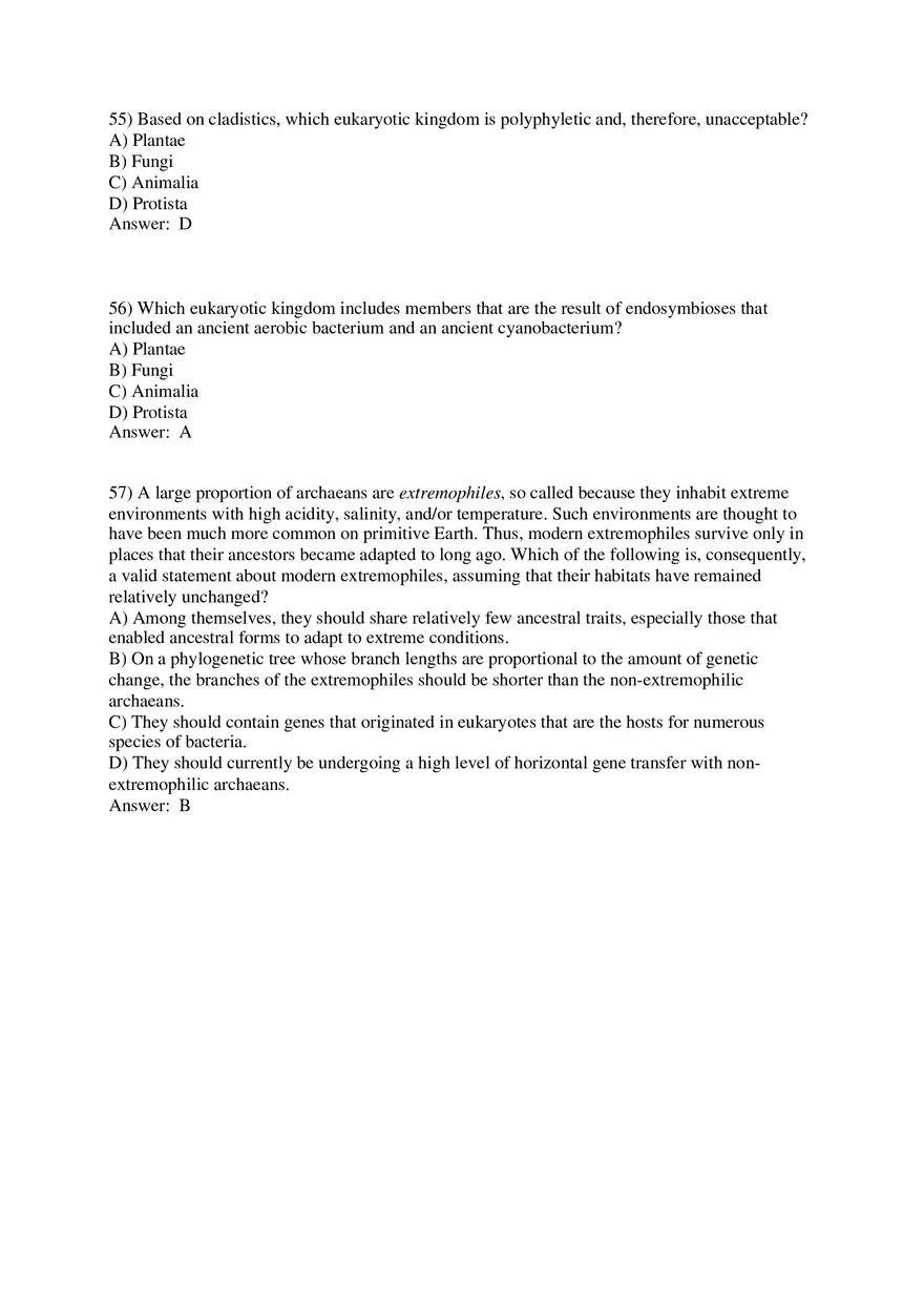 Phylogeny and the Tree of Life Part 2 - Page 19