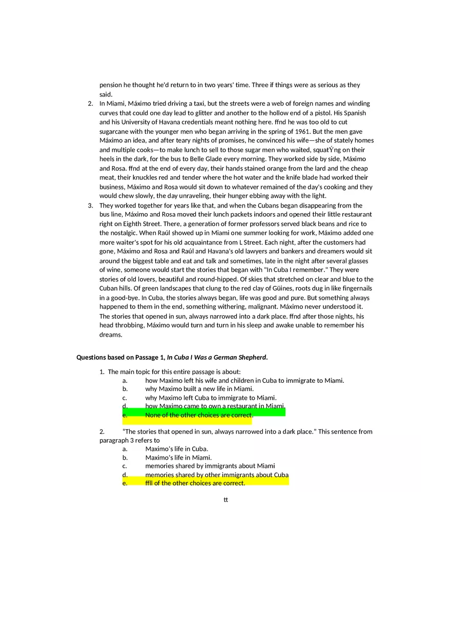 Sentence Structures and Grammar - Page 4