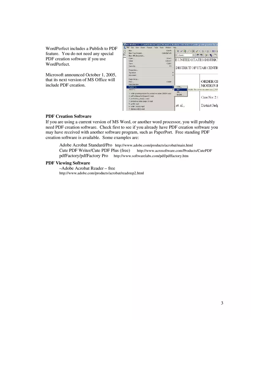 Creating Text Based PDF Files - Page 3