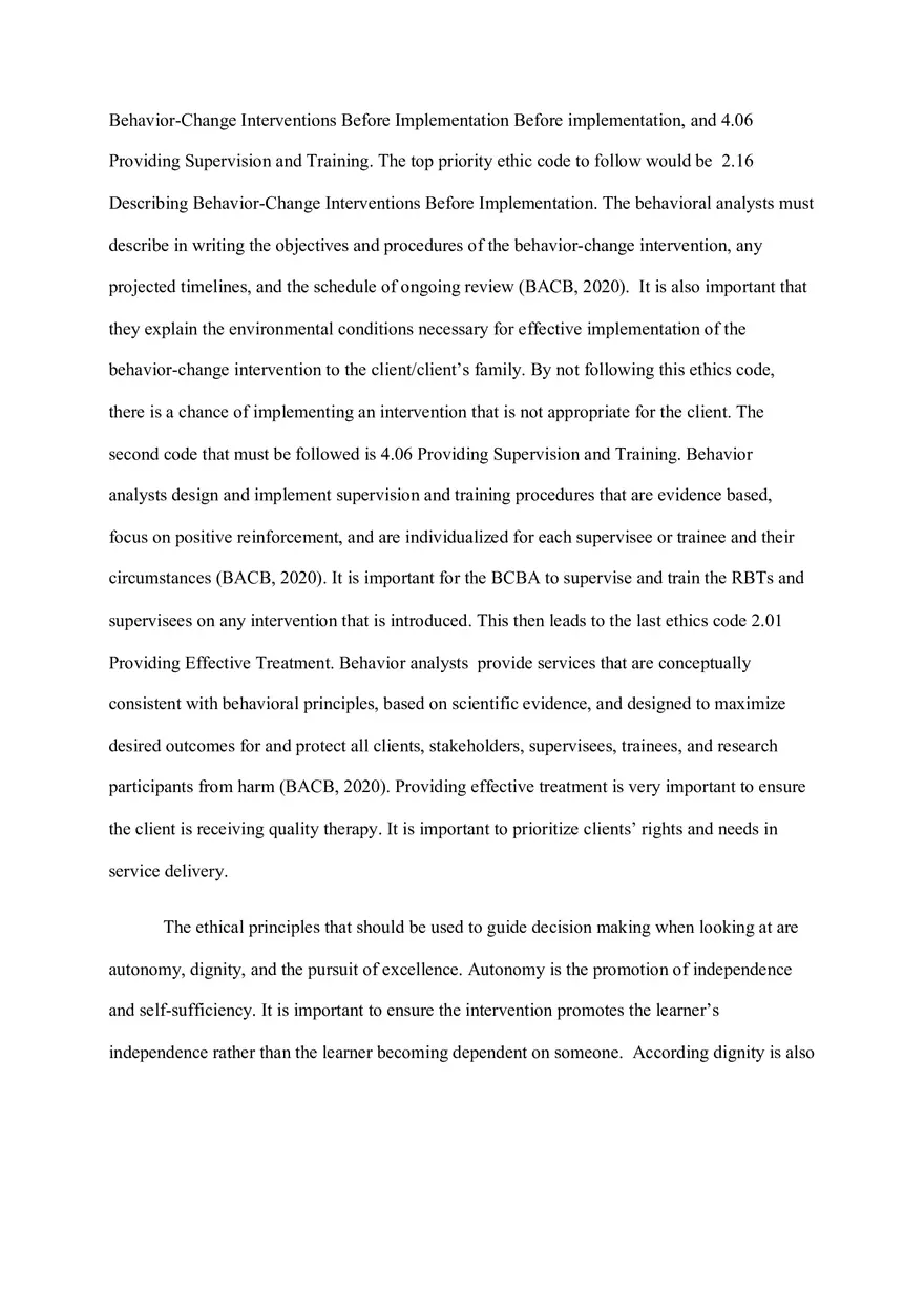 Ethics Paper - Token Economy - Page 4