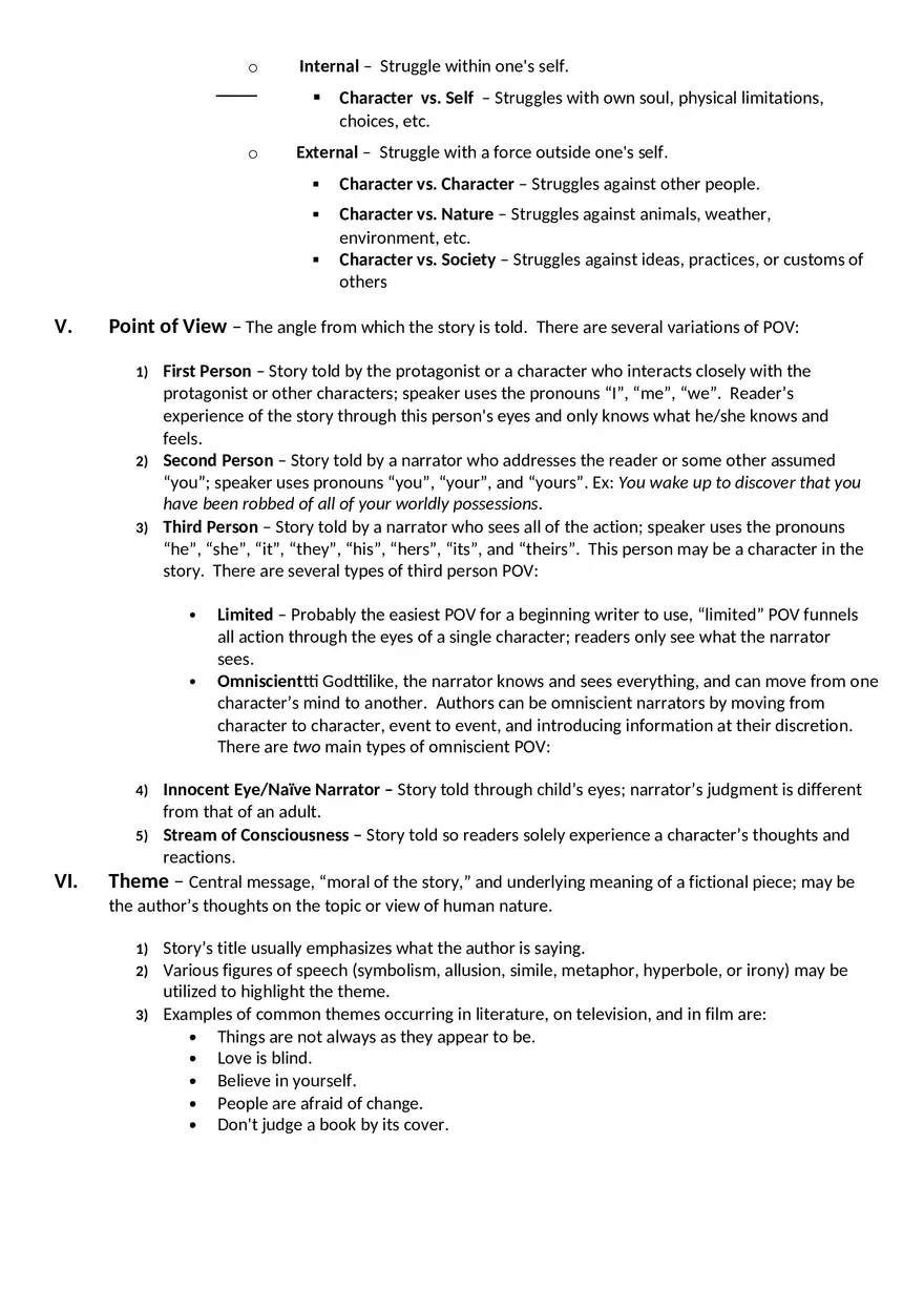 Six Elements of Fiction - Page 2