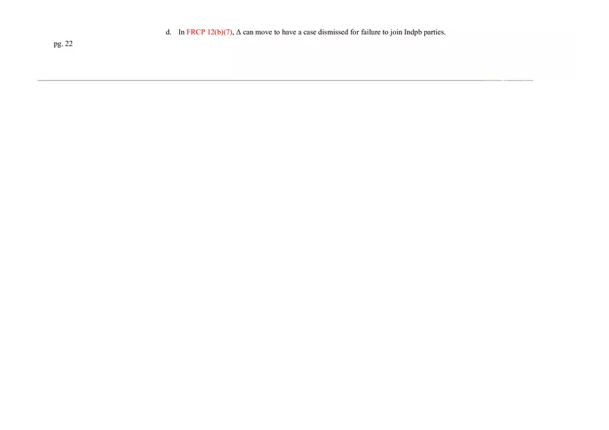 Civ Pro Outline - Personal JD - Page 16