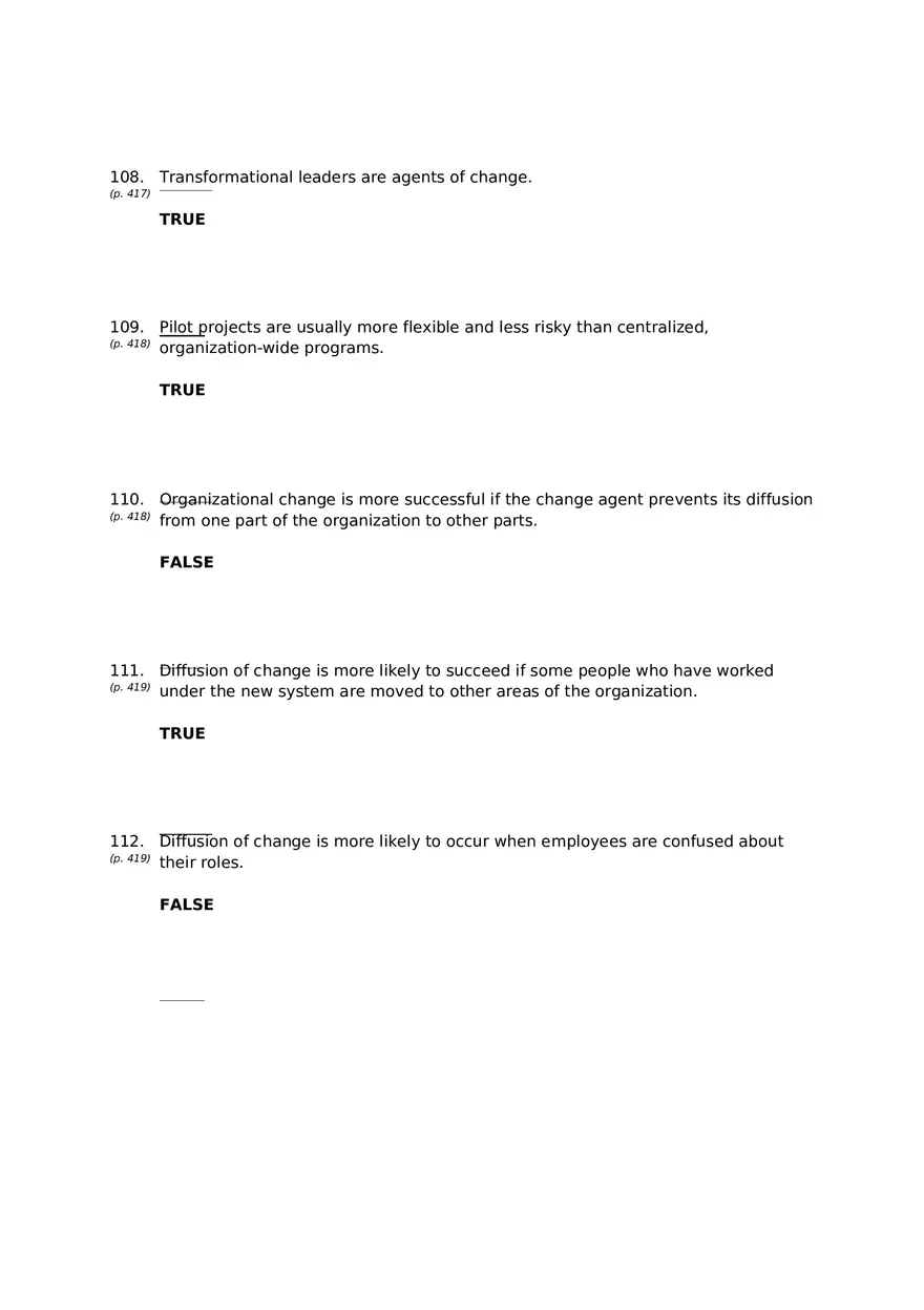 Chapter 15 Organizational Change Answer Key 5 - Page 3