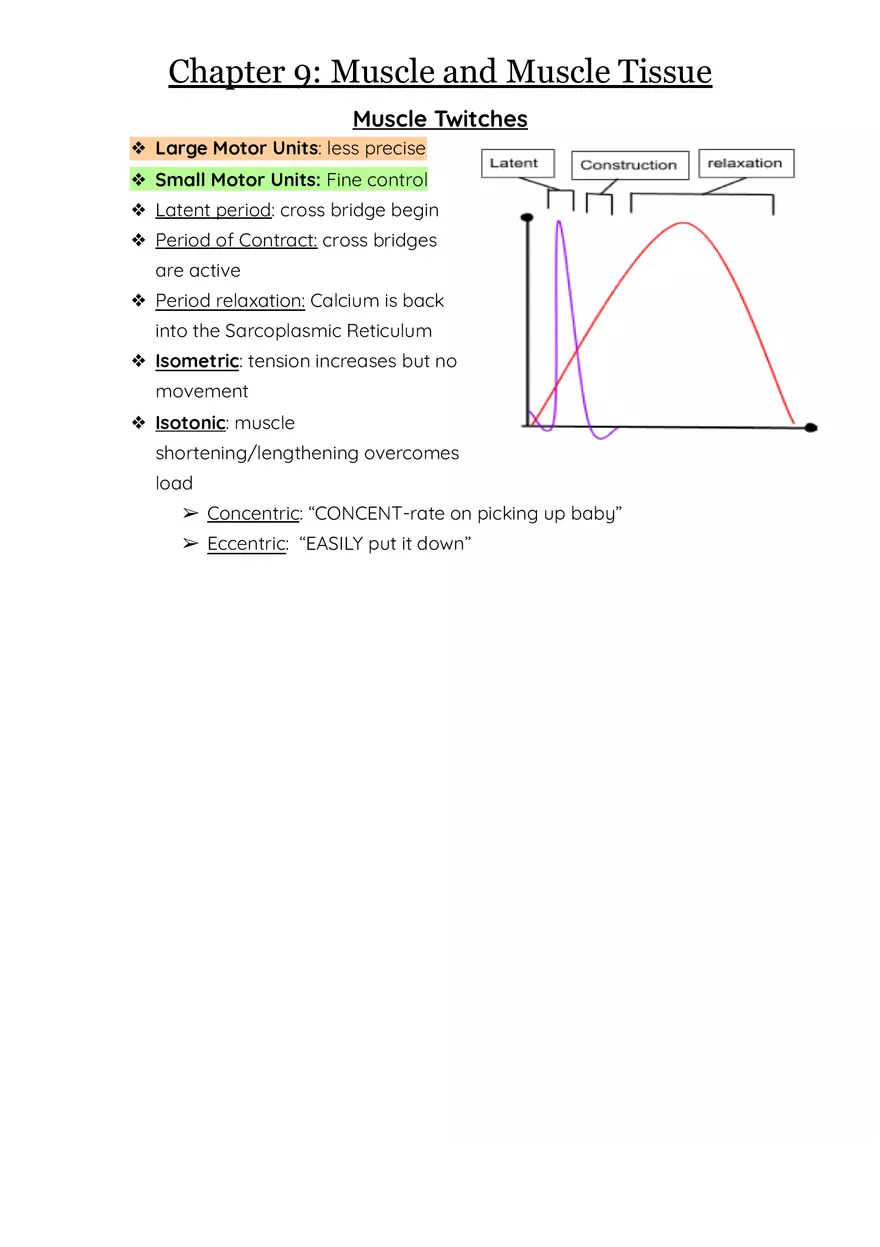 Chapter 9 Muscle and Muscle Tissue, Anatomy and Physiology - Page 3