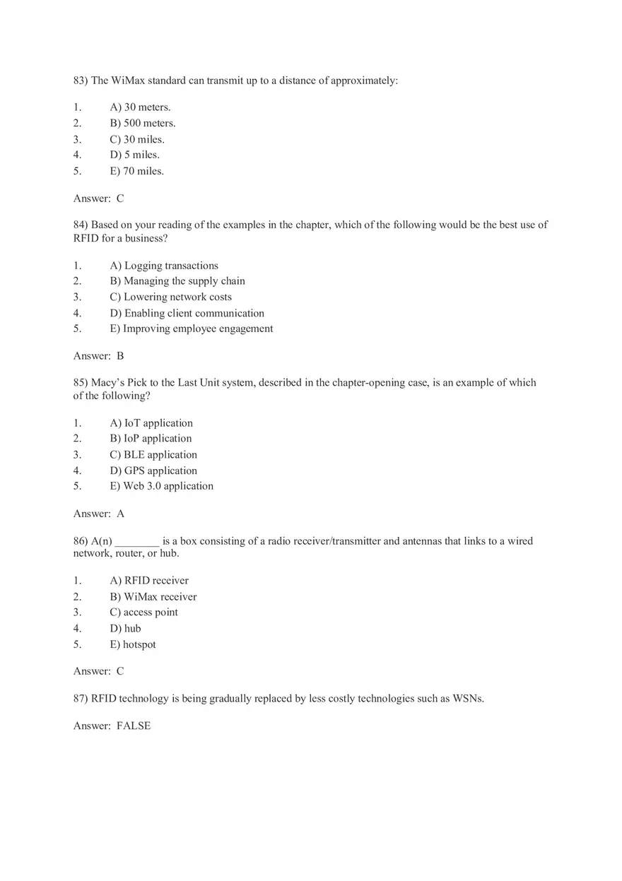 Telecommunications, the Internet, and Wireless Technology 2 - Page 7