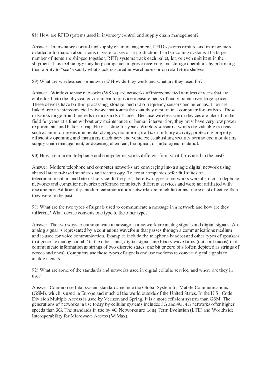 Telecommunications, the Internet, and Wireless Technology 2 - Page 8