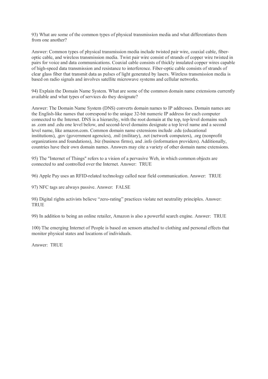 Telecommunications, the Internet, and Wireless Technology 2 - Page 9