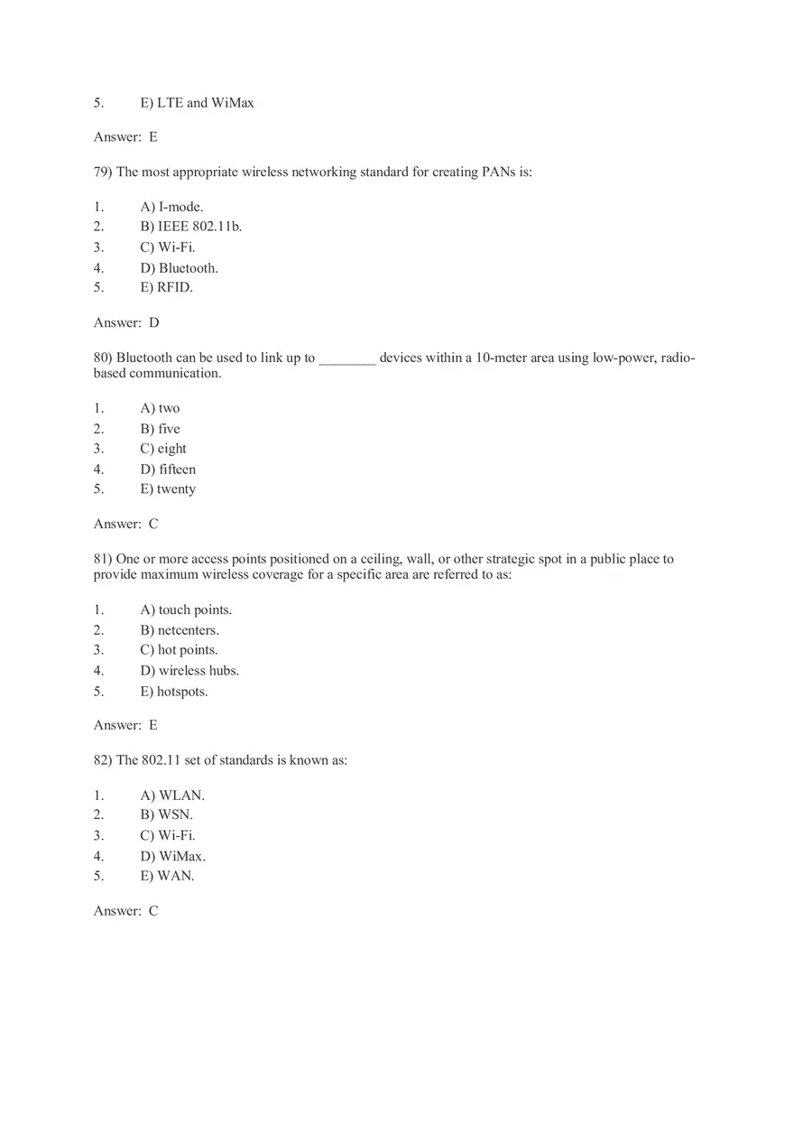 Telecommunications, the Internet, and Wireless Technology 2 - Page 6