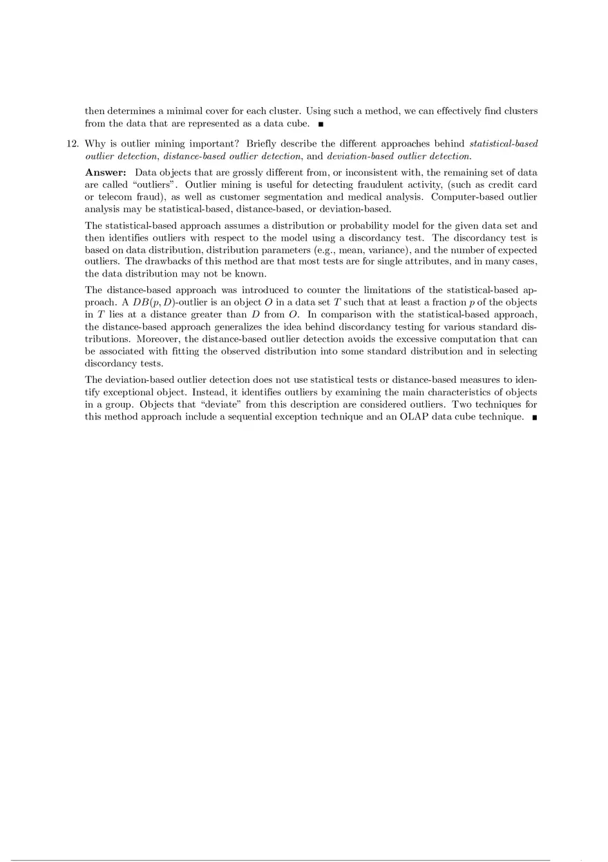 Solution Manual for Data Mining Chapter 10 - Page 7