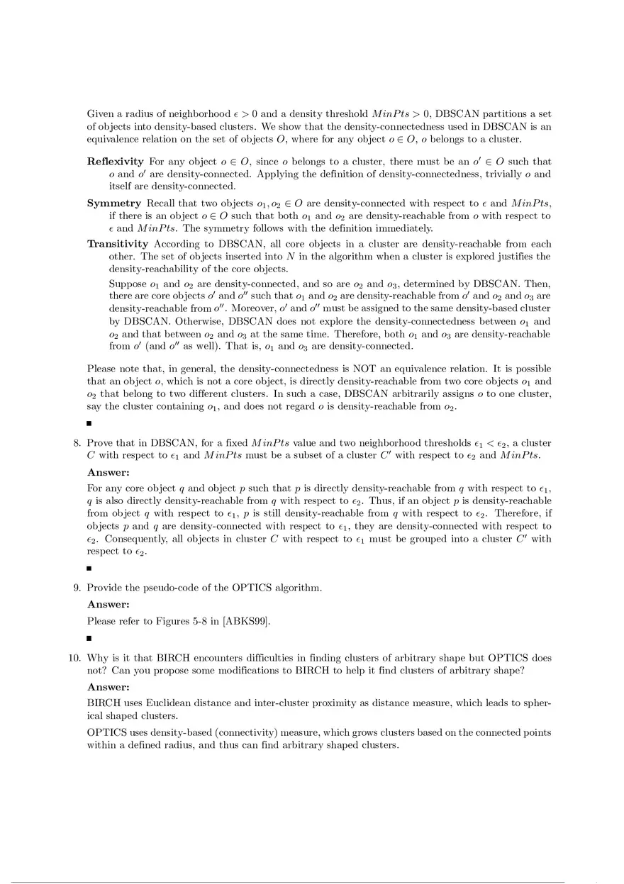 Solution Manual for Data Mining Chapter 10 - Page 9