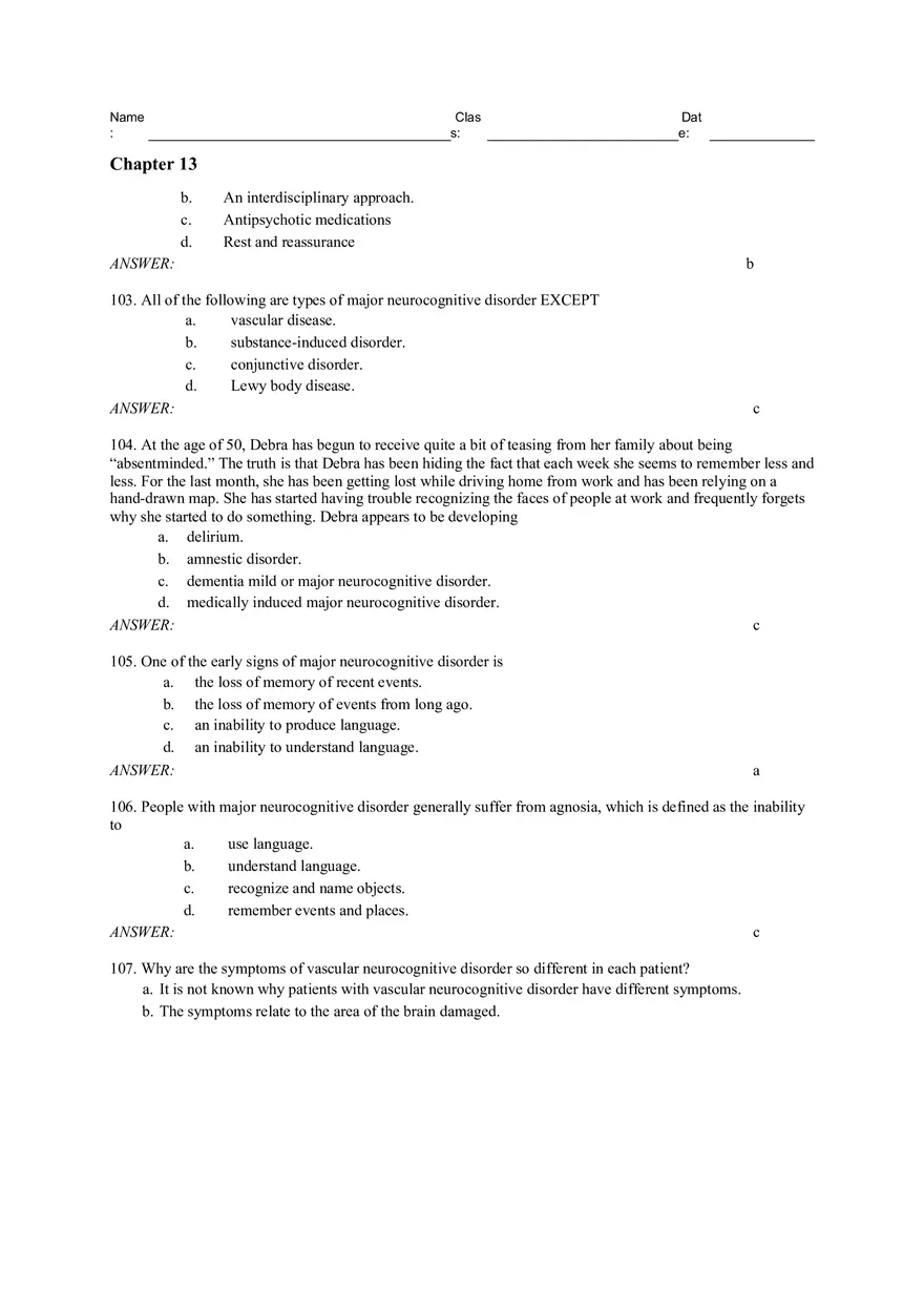 Chapter 13 - Developmental Perspective on Psychological Disorders - Page 12