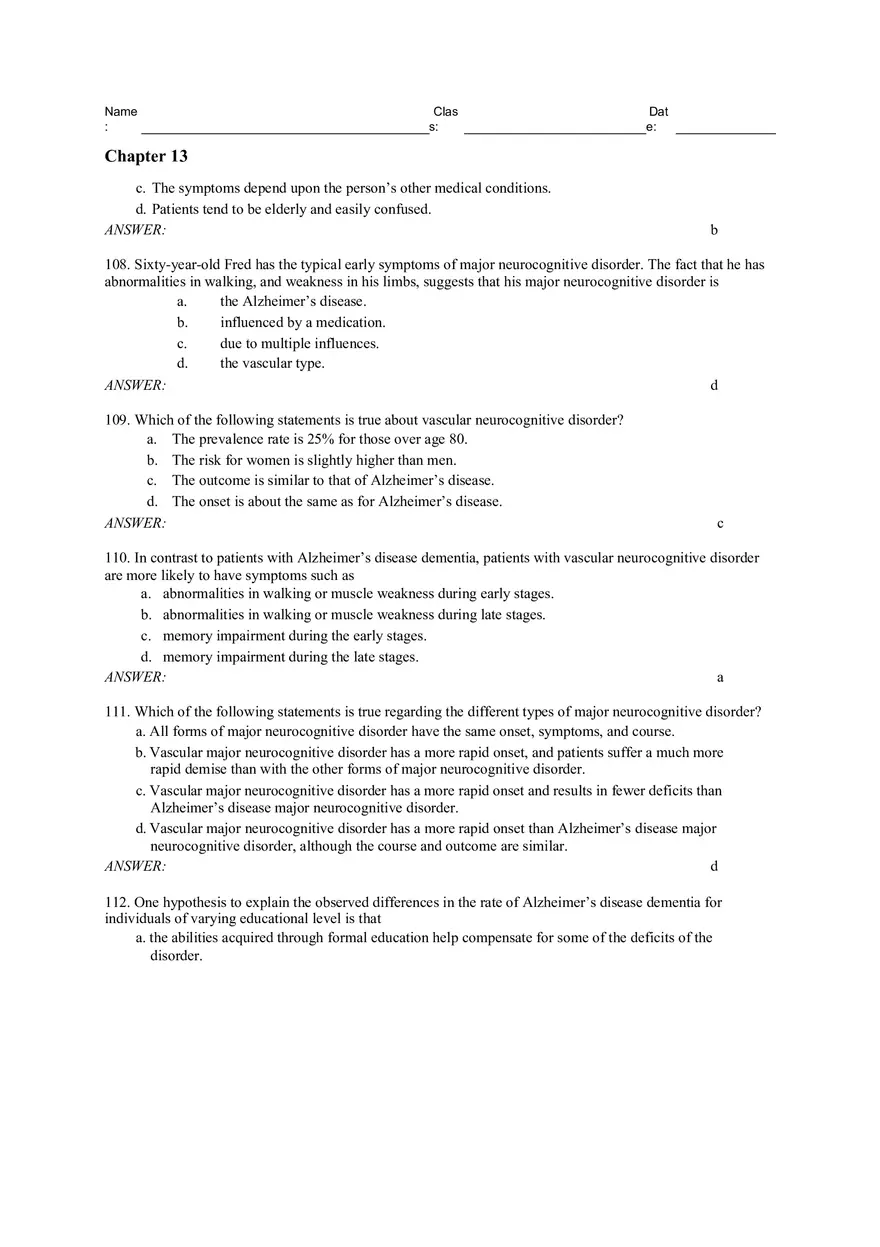 Chapter 13 - Developmental Perspective on Psychological Disorders - Page 14