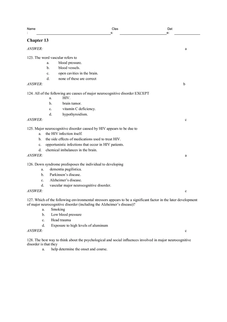 Chapter 13 - Developmental Perspective on Psychological Disorders - Page 17