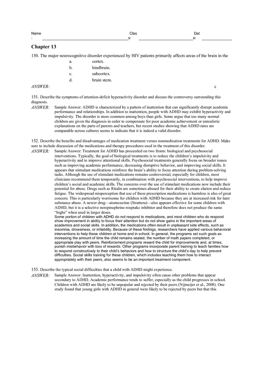 Chapter 13 - Developmental Perspective on Psychological Disorders - Page 22