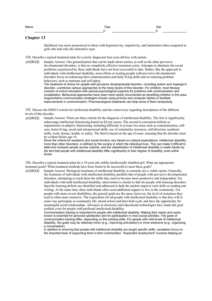 Chapter 13 - Developmental Perspective on Psychological Disorders - Page 23