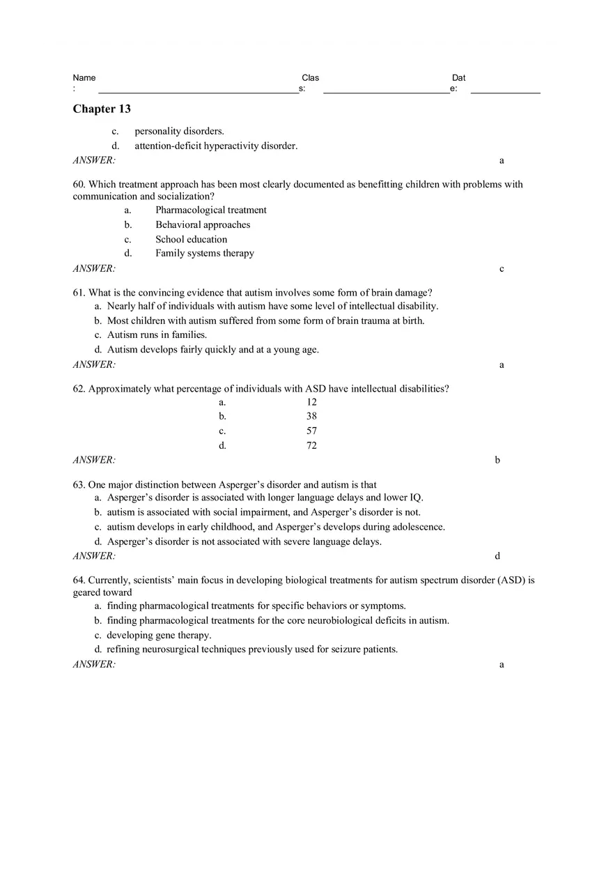 Chapter 13 - Developmental Perspective on Psychological Disorders - Page 4